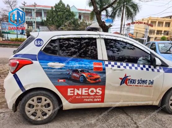 Quảng cáo taxi Sông Đà