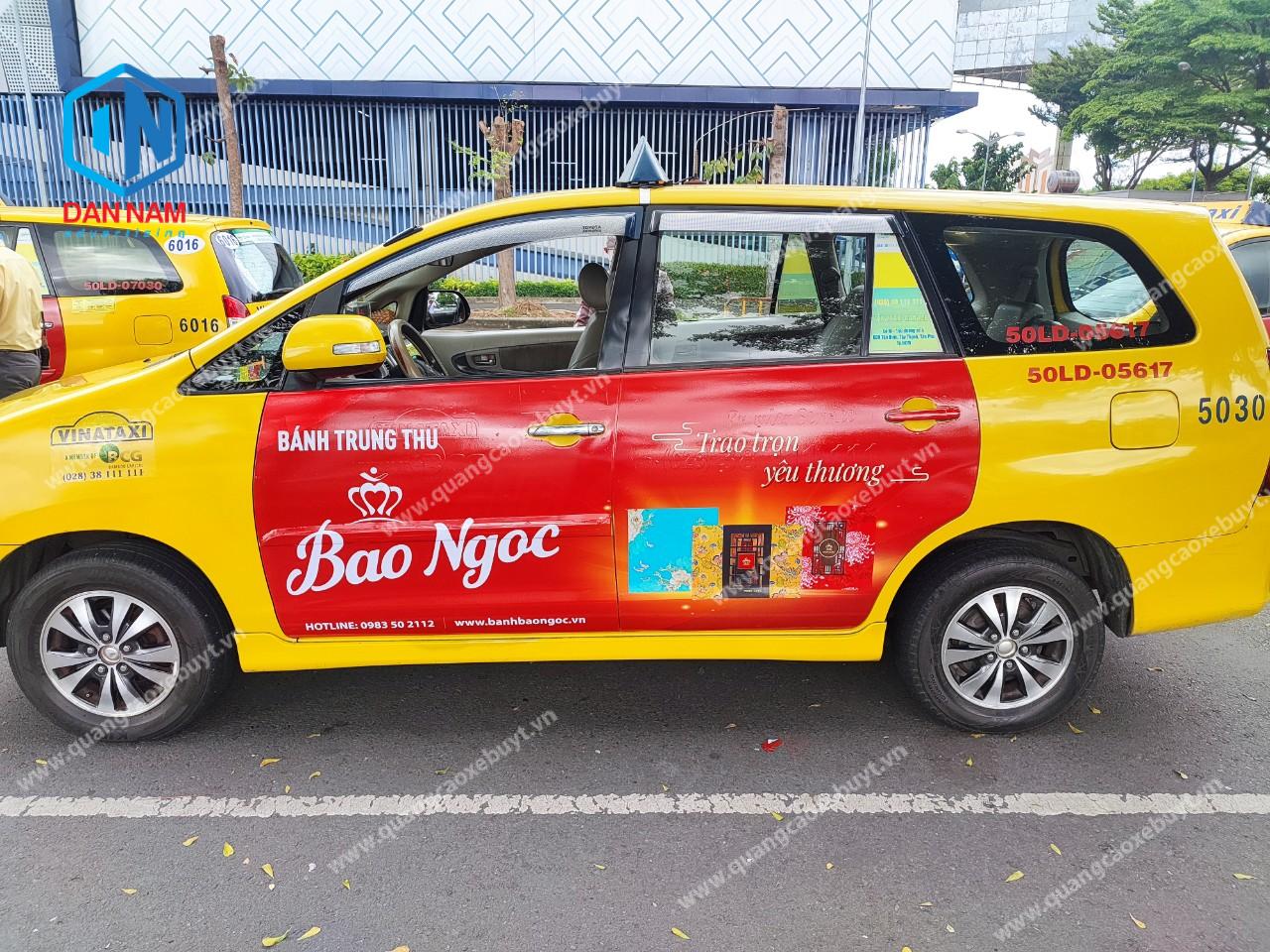 Quảng cáo trên Vinataxi