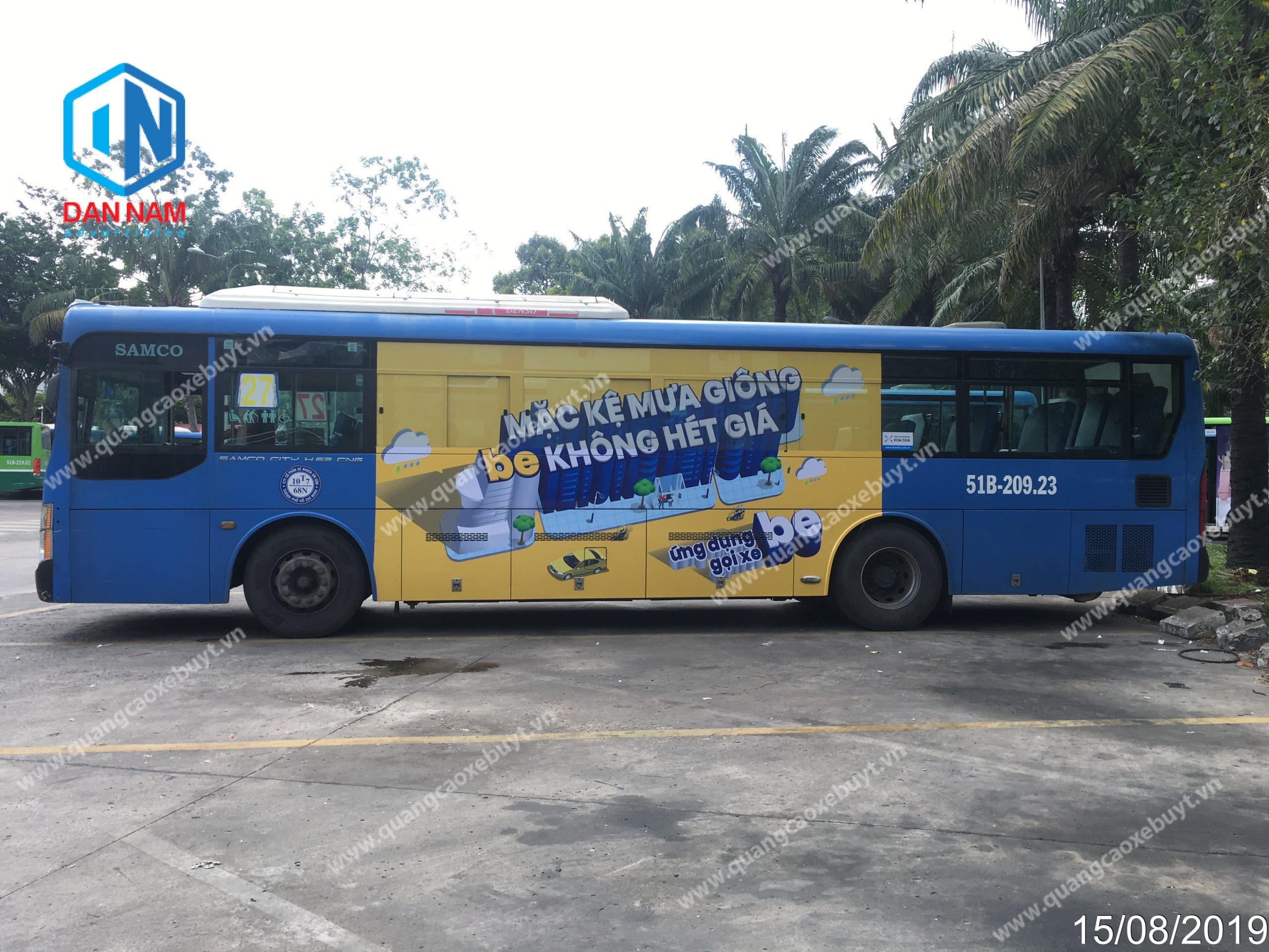 Quảng cáo xe bus HCM