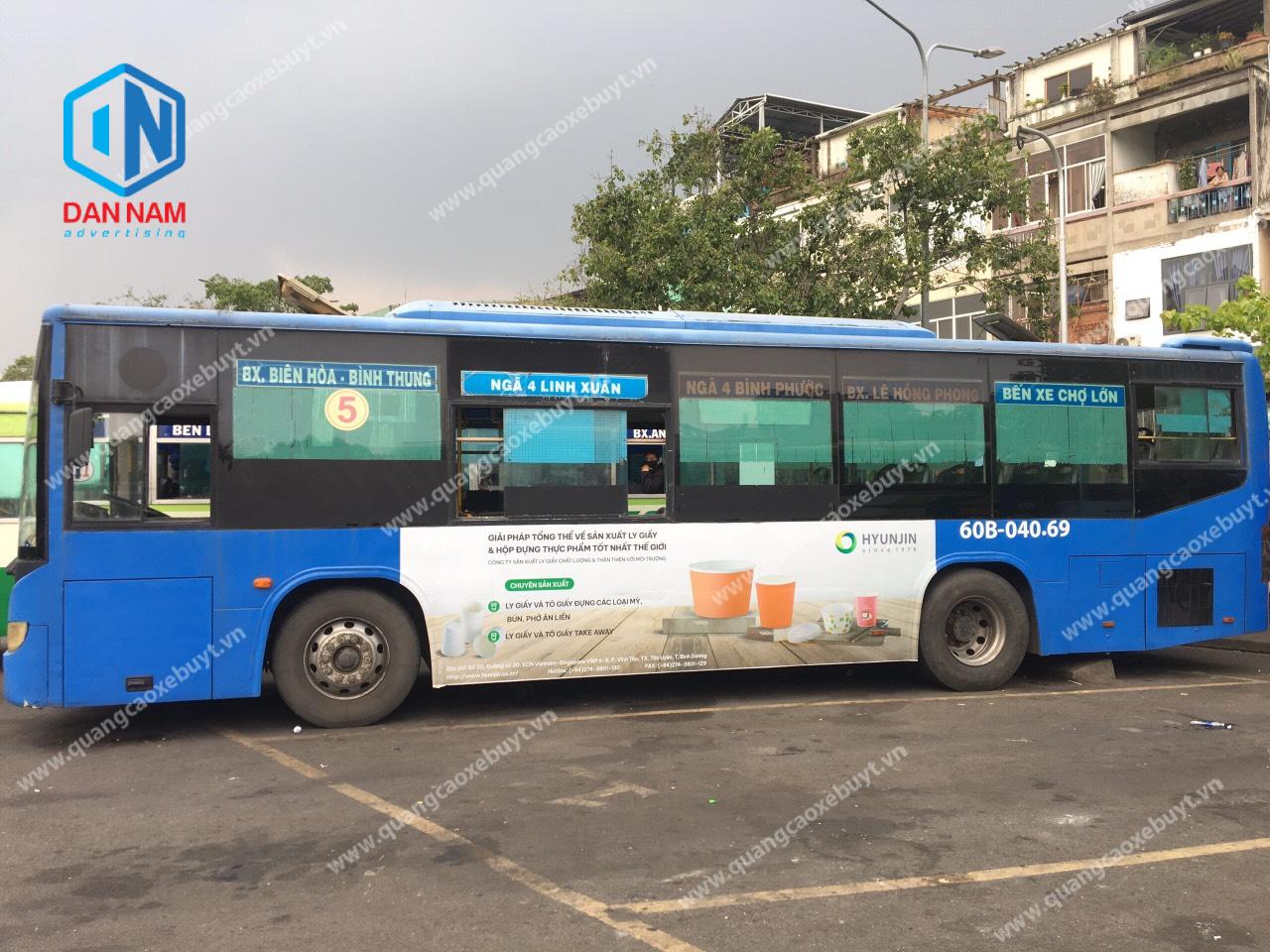 Quảng cáo xe bus miền Tây