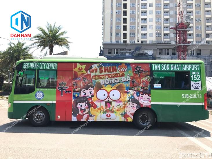 Quảng cáo xe bus miền Nam