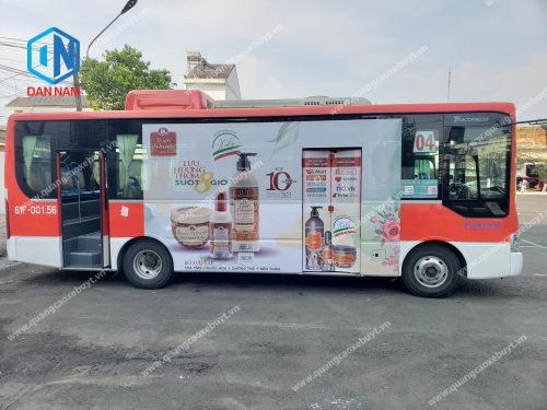 Quảng cáo trên xe bus Phương Trang Quảng cáo trên xe bus Phương Trang