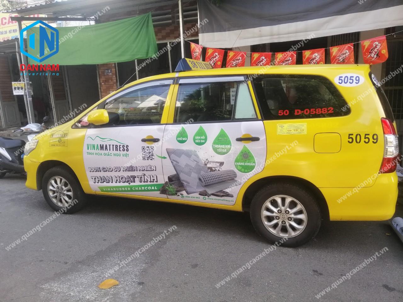 Quảng cáo trên Vinataxi Quảng cáo trên Vinataxi