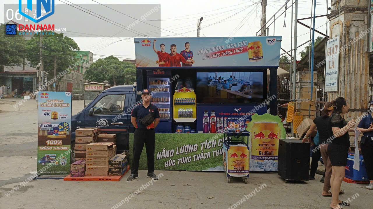 Dán decal xe tải bán hàng lưu động Dán decal xe tải bán hàng lưu động