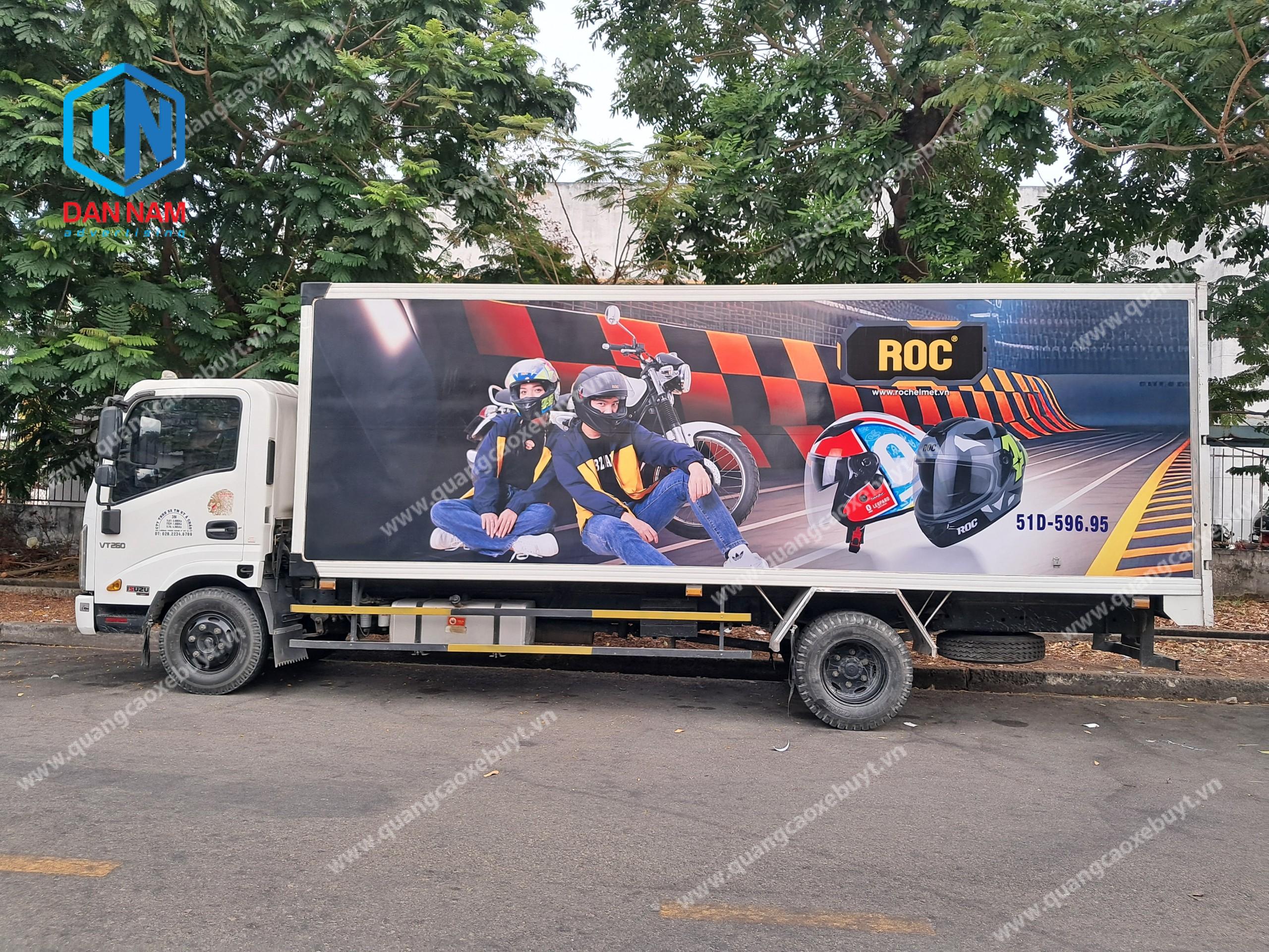 dán decal xe tải dán decal xe tải