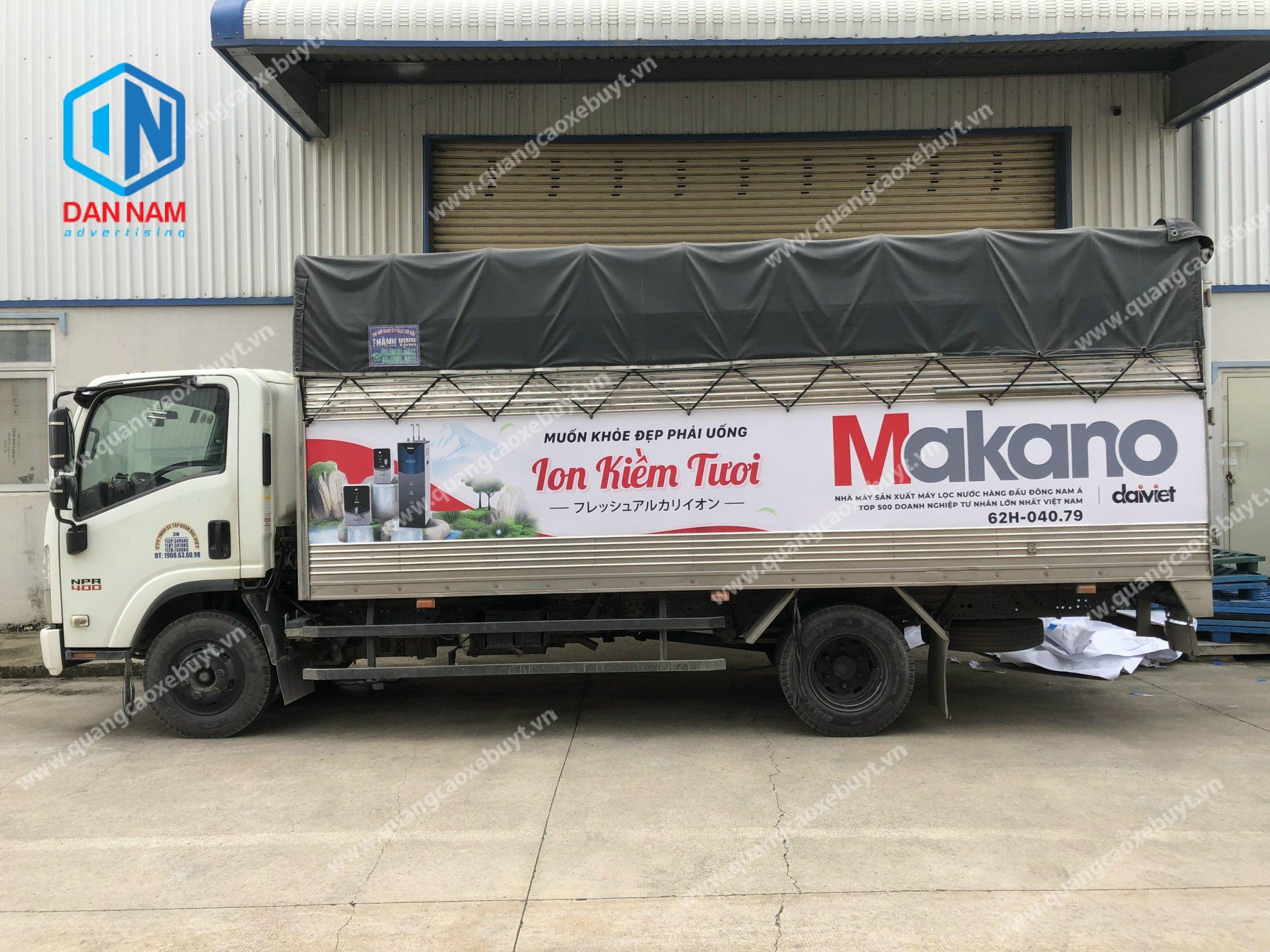 Dán decal xe tải Dán decal xe tải