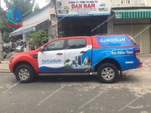 dán decal xe bán tải