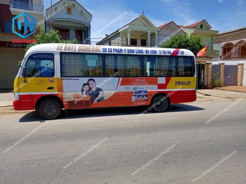 quảng cáo trên xe bus Nghệ An quảng cáo trên xe bus Nghệ An
