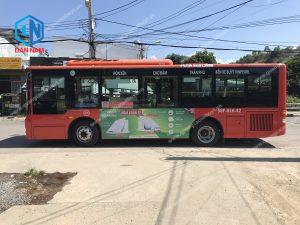 quảng cáo trên xe bus Nha Trang