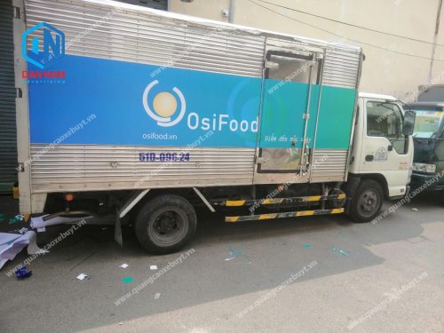 dán decal xe tải dán decal xe tải