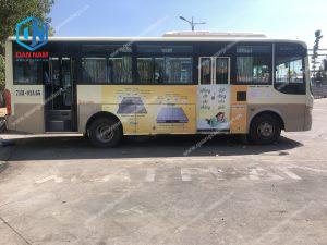 Quảng cáo trên xe bus Bến Tre