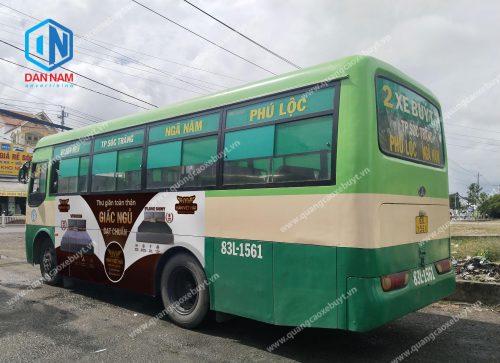 Quảng cáo trên xe bus Sóc Trăng Quảng cáo trên xe bus Sóc Trăng
