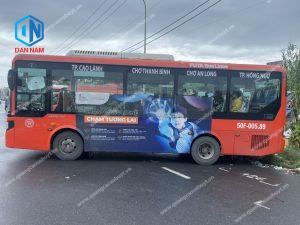 Quảng cáo xe bus Đồng Tháp