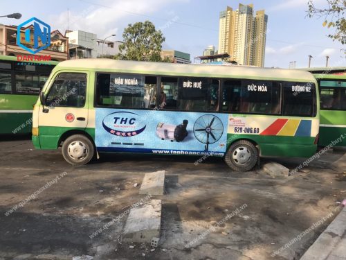quảng cáo xe bus Long An quảng cáo xe bus Long An