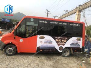 Quảng cáo xe bus tại Long An