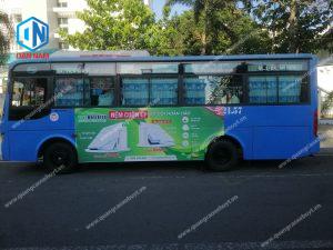 Quảng cáo xe bus tại Tiền Giang
