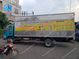 Bảng giá dán decal xe tải giá rẻ