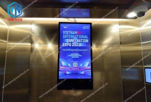 Quảng cáo LCD trong thang máy