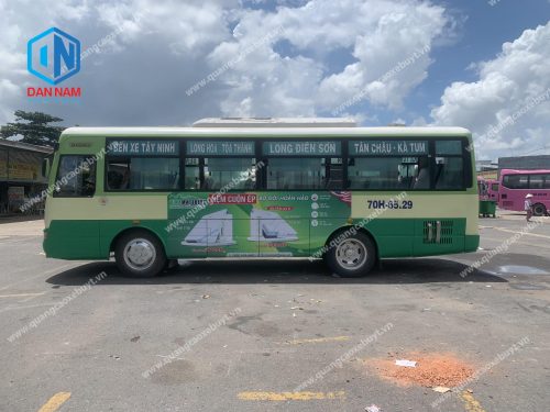 Quảng cáo xe bus tại Tây Ninh
