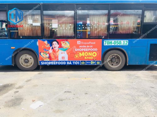 Quảng cáo xe bus Tây Ninh
