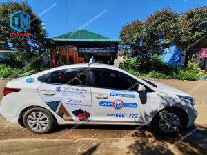 Quảng cáo taxi Lado