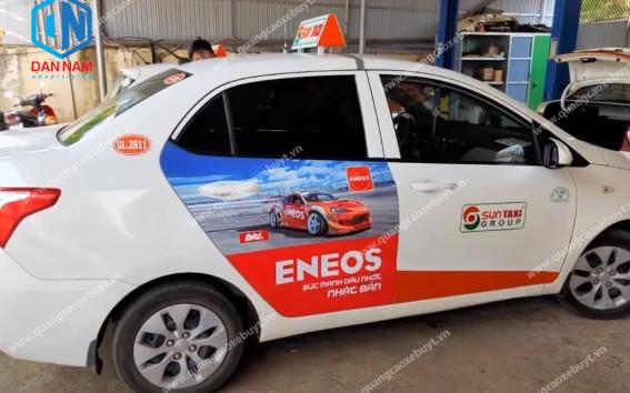 Quảng cáo trên Sun taxi Quảng cáo trên Sun taxi