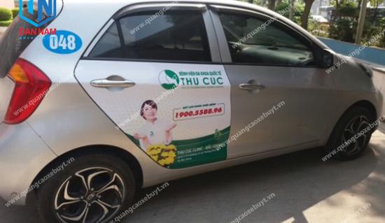 quảng cáo trên taxi ABC quảng cáo trên taxi ABC