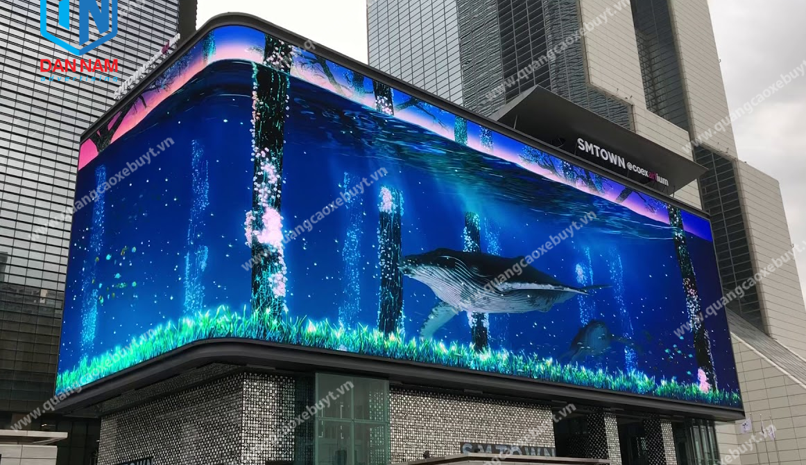 màn hình LED 3D ngoài trời màn hình LED 3D ngoài trời