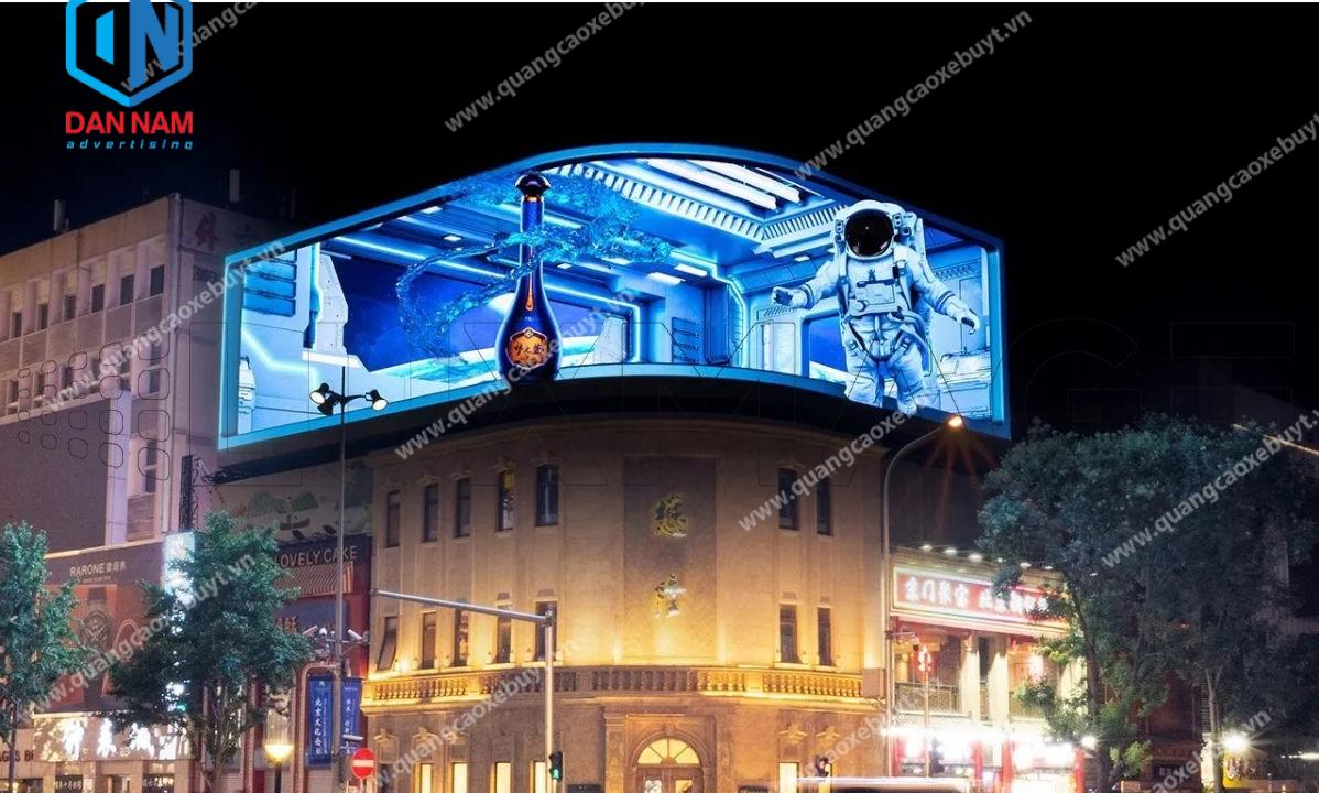 Quảng cáo màn hình LED 3D ngoài trời Quảng cáo màn hình LED 3D ngoài trời