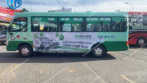 quảng cáo trên xe bus đà lạt