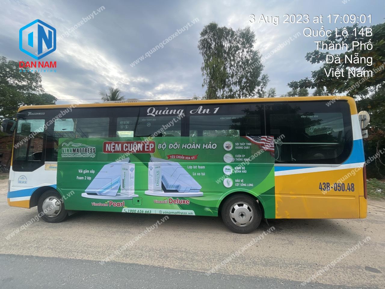quảng cóa trên xe bus sân bay Đà Nẵng quảng cóa trên xe bus sân bay Đà Nẵng