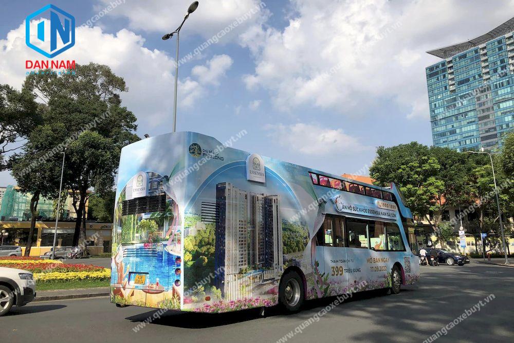 Quảng cáo xe bus 2 tầng tại Đà Nẵng