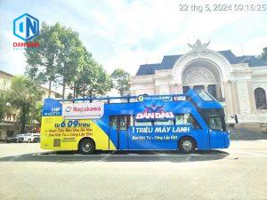 Quảng cáo xe bus 2 tầng Hà Nội