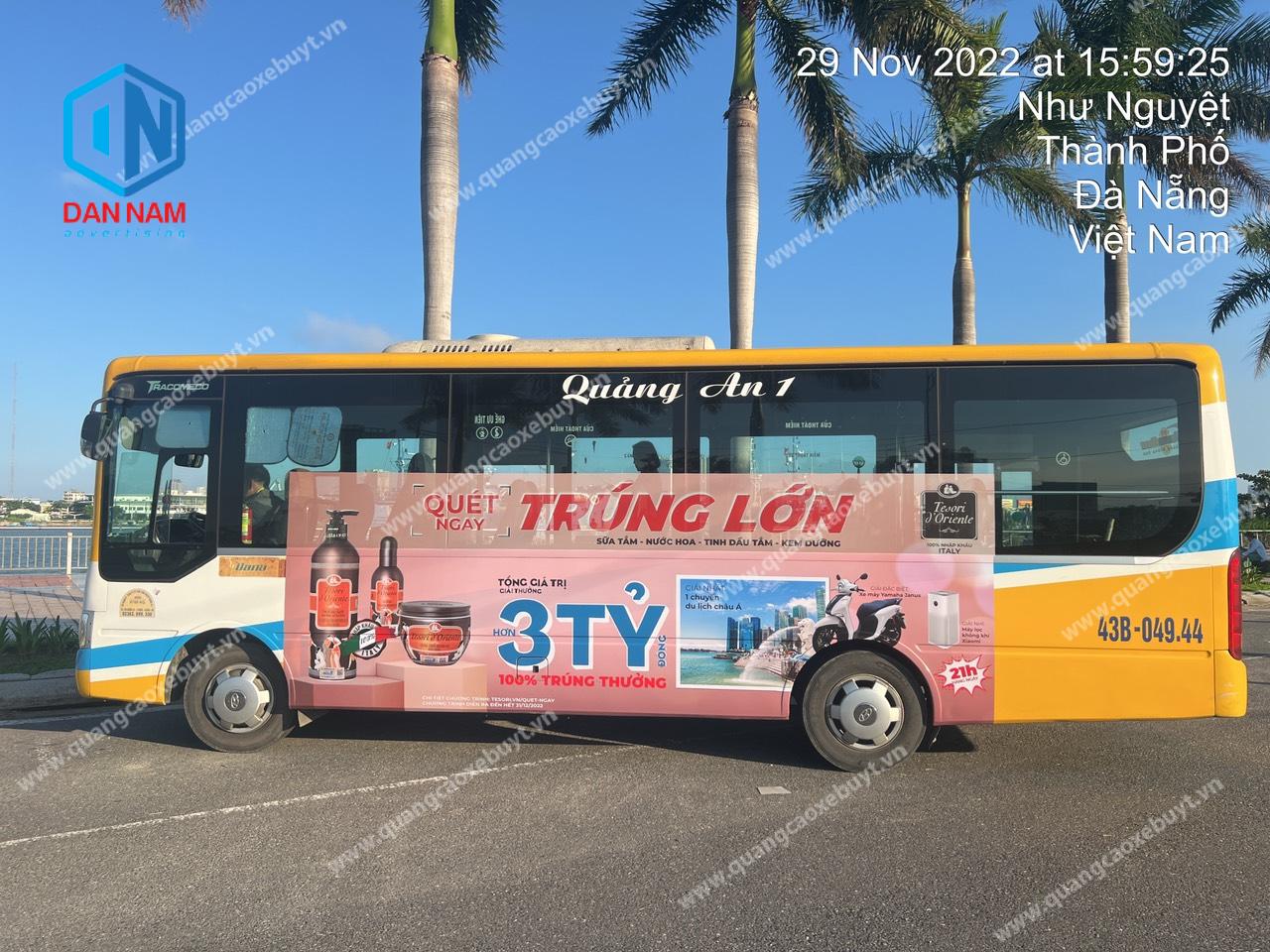 Quảng cáo xe bus Đà Nẵng Quảng cáo xe bus Đà Nẵng