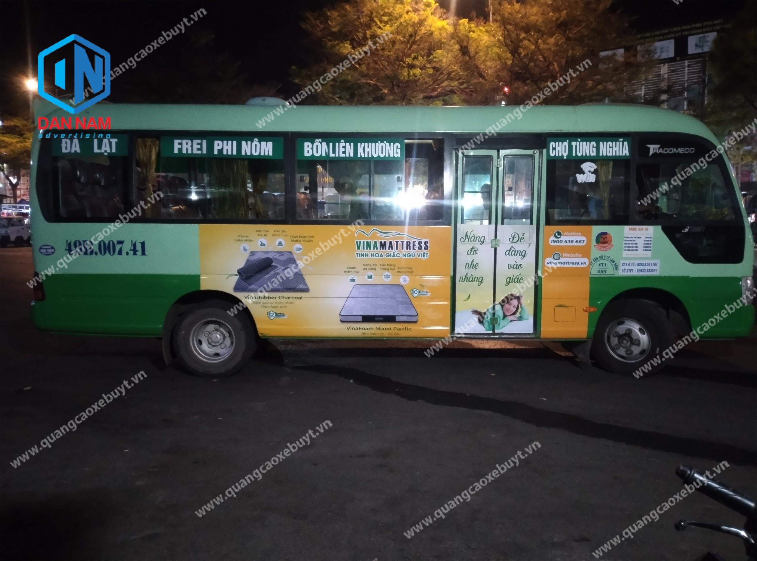 Quảng cáo xe bus tại Đà Lạt Quảng cáo xe bus tại Đà Lạt