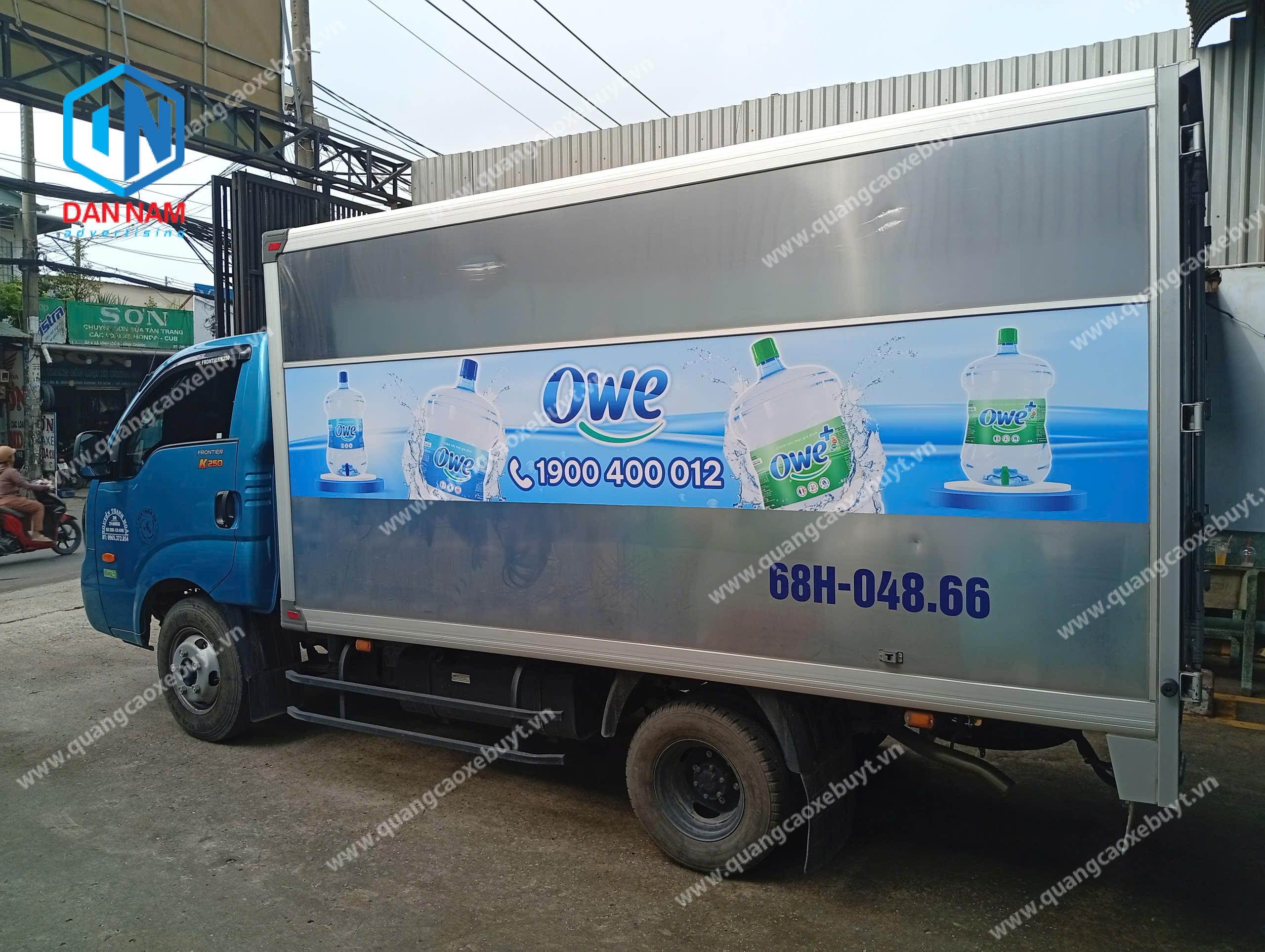dán decal quảng cáo xe tải dán decal quảng cáo xe tải