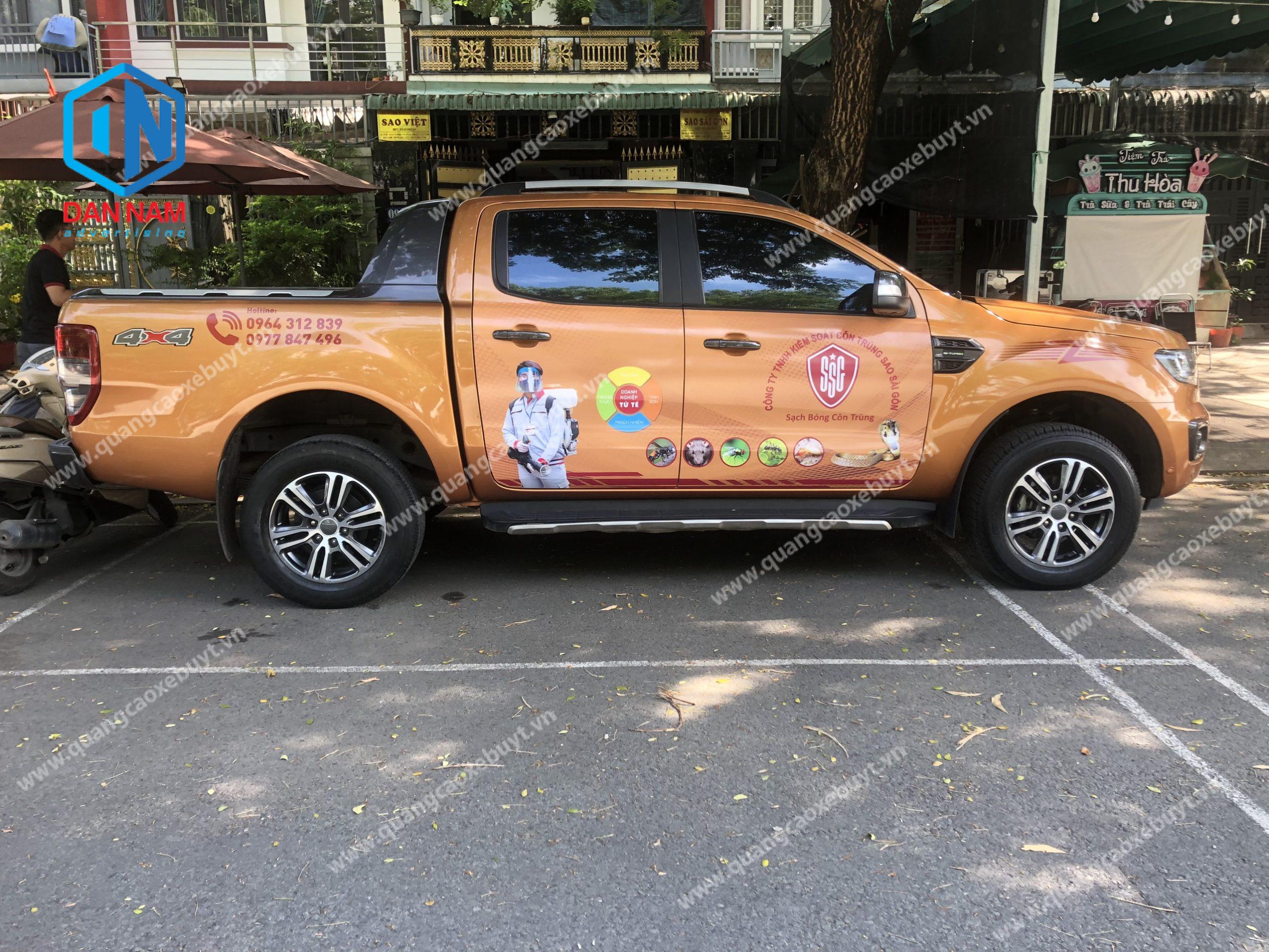 dán decal xe như thế nào để không bị phạt