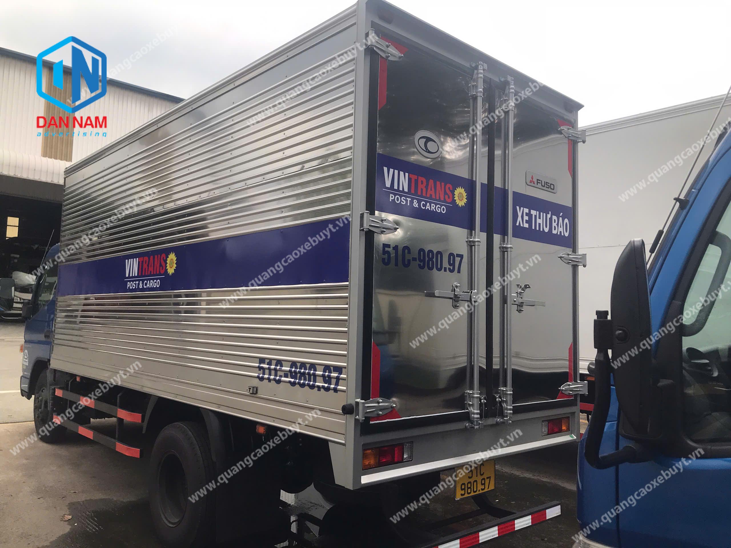 Dán decal xe tải Dán decal xe tải