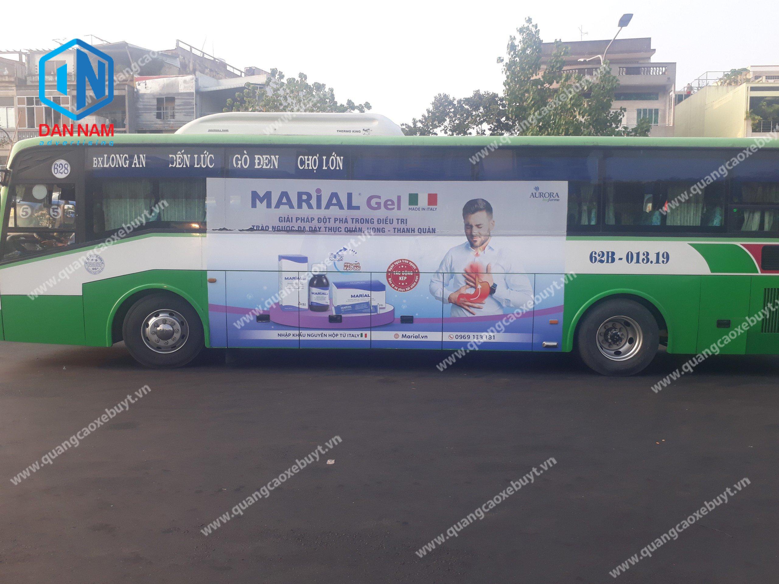 Dịch vụ quảng cáo trên xe bus Dịch vụ quảng cáo trên xe bus