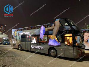 Quảng cáo xe bus 2 tầng