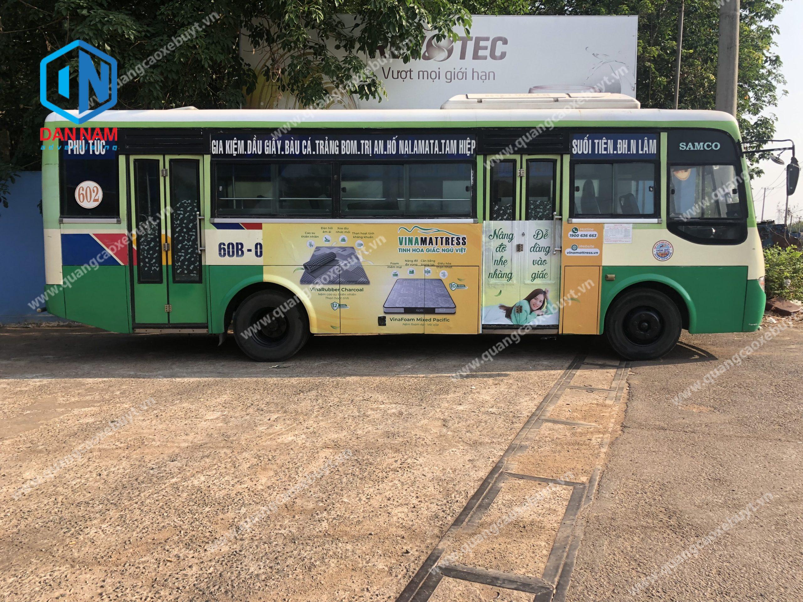 Quảng cáo xe bus tại bình dương Quảng cáo xe bus tại bình dương