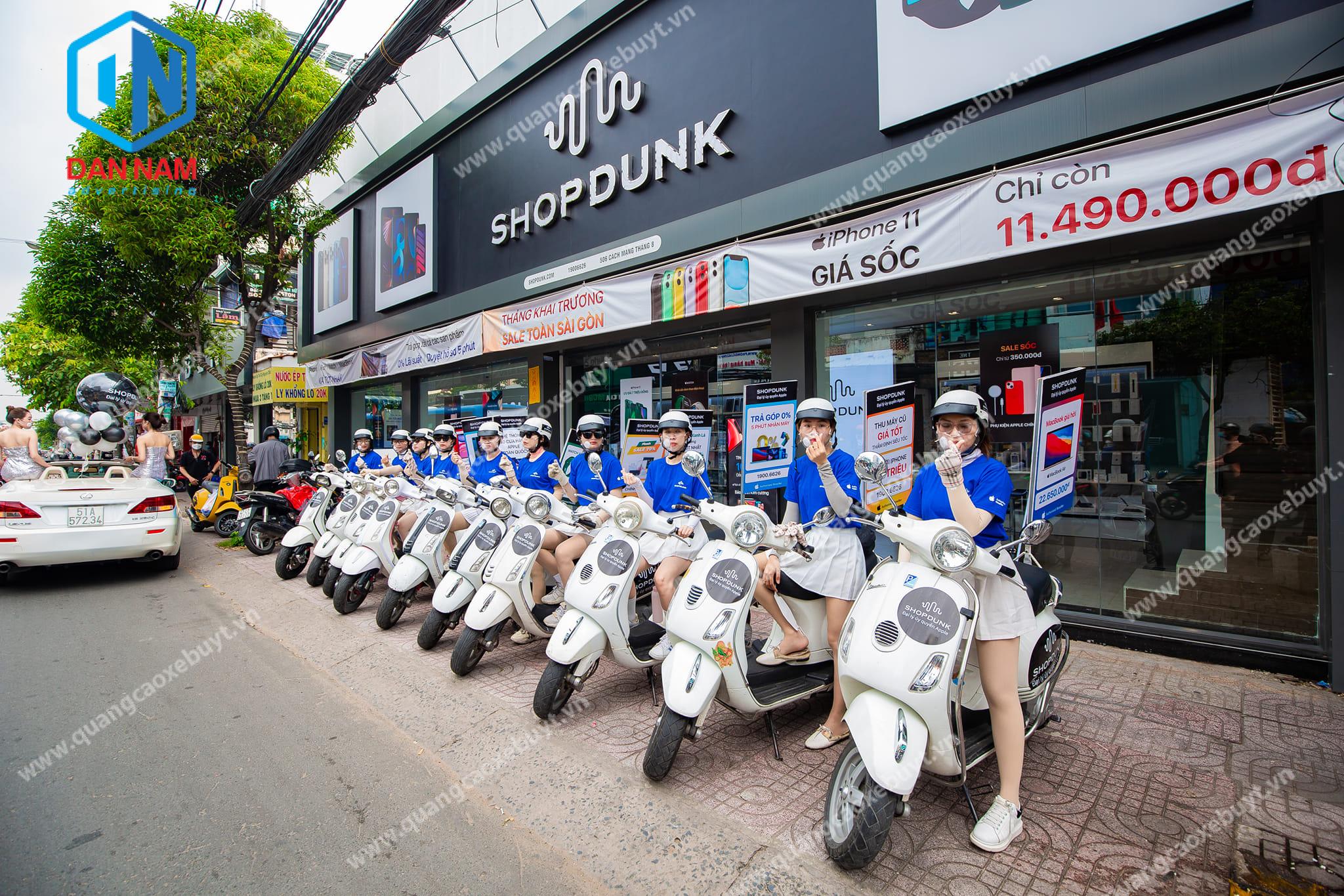 Dịch vụ chạy roadshow xe máy