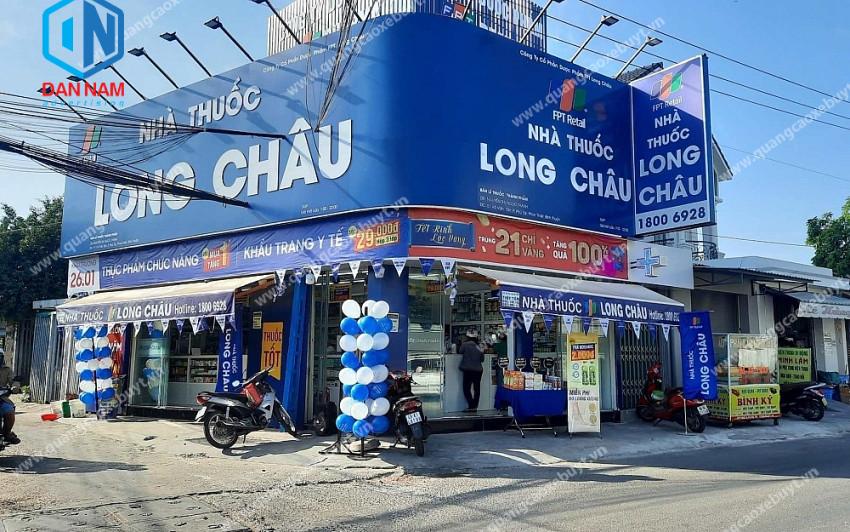 Quảng cáo tại chuỗi nhà thuốc Long Châu