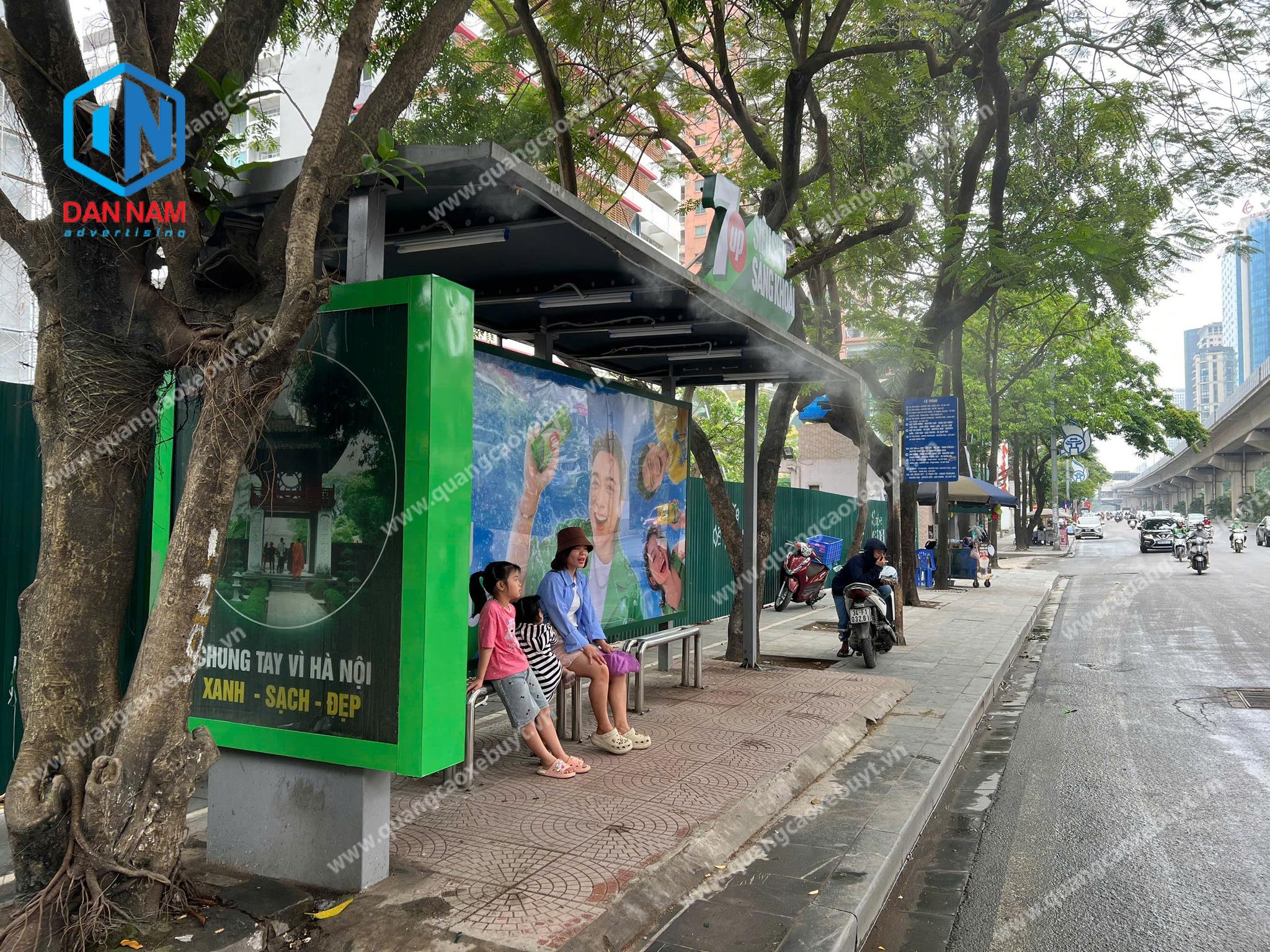 Quảng cáo tại nhà chờ xe bus Quảng cáo tại nhà chờ xe bus