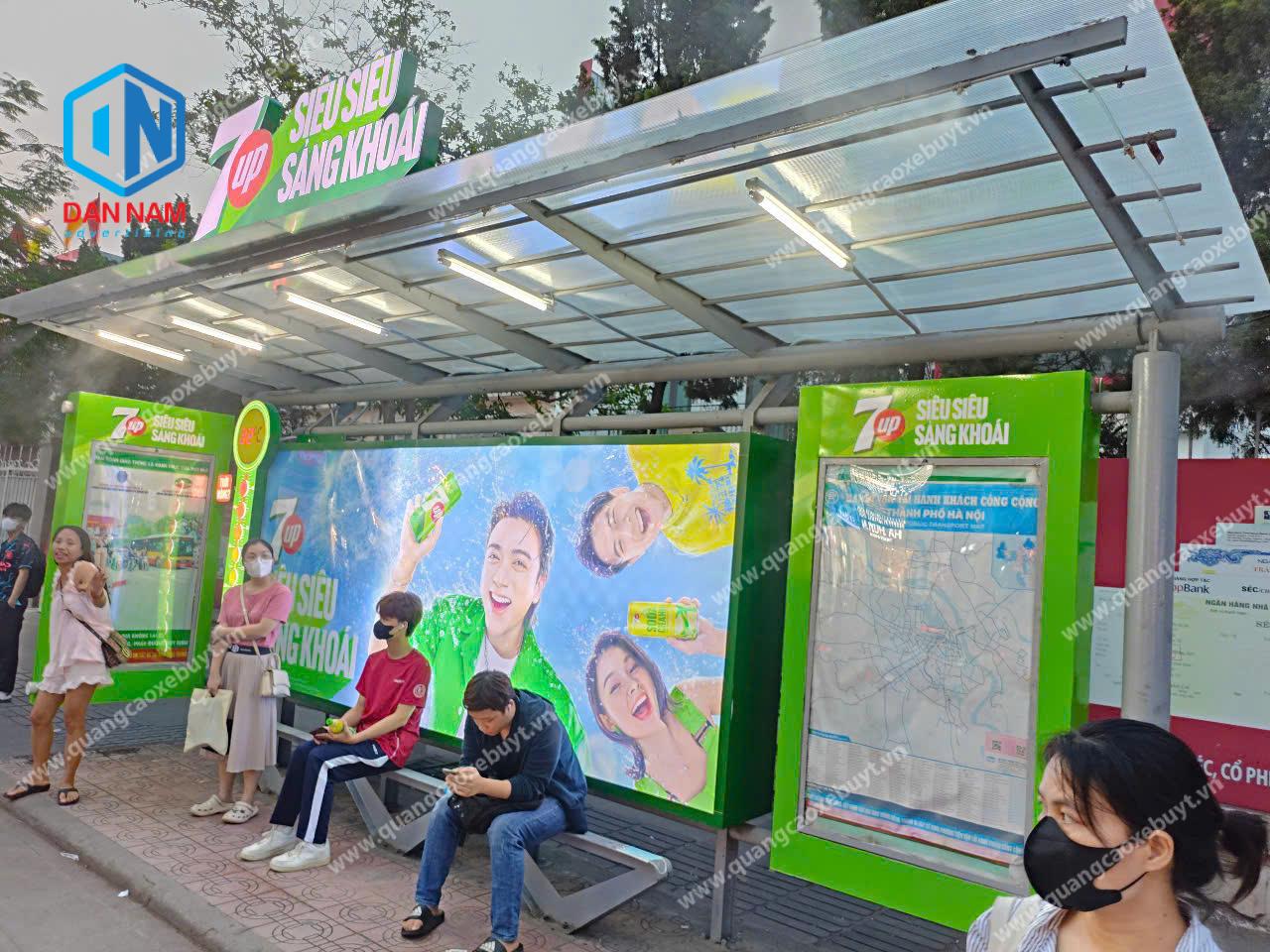 Quảng cáo trạm chờ xe buýt Quảng cáo trạm chờ xe buýt