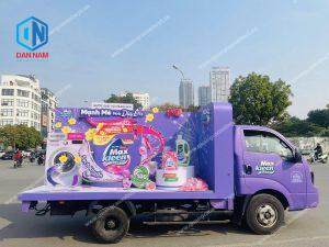Quảng cáo trên thùng xe tải