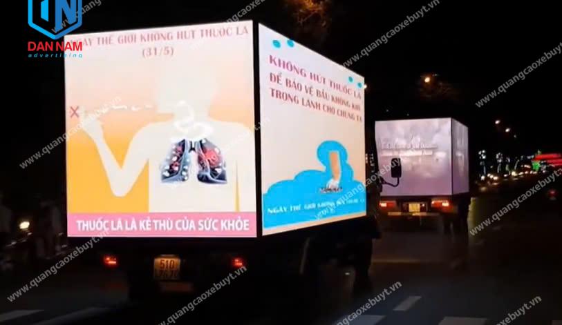 Quảng cáo xe tải màn hình LED