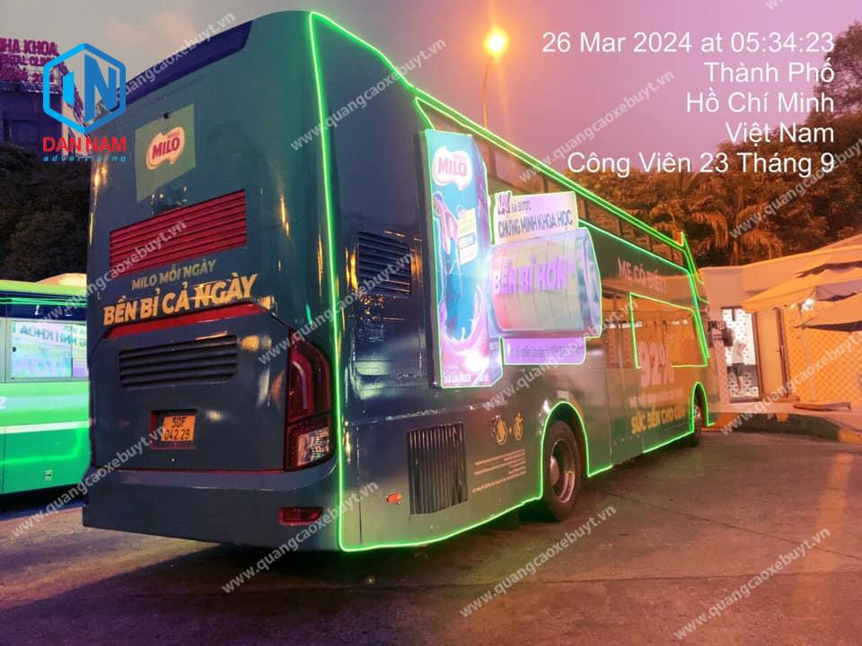 Cho thuê xe bus 2 tầng Roadshow Cho thuê xe bus 2 tầng Roadshow