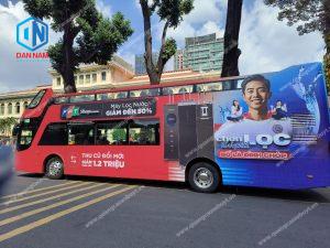 Giá quảng cáo xe bus 2 tầng