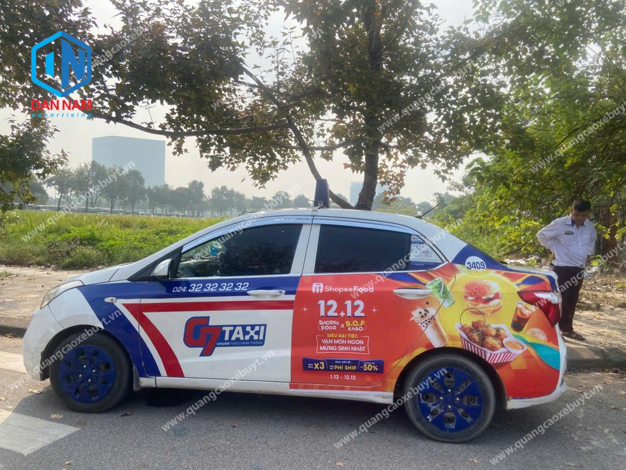 Quảng cáo taxi Quảng cáo taxi